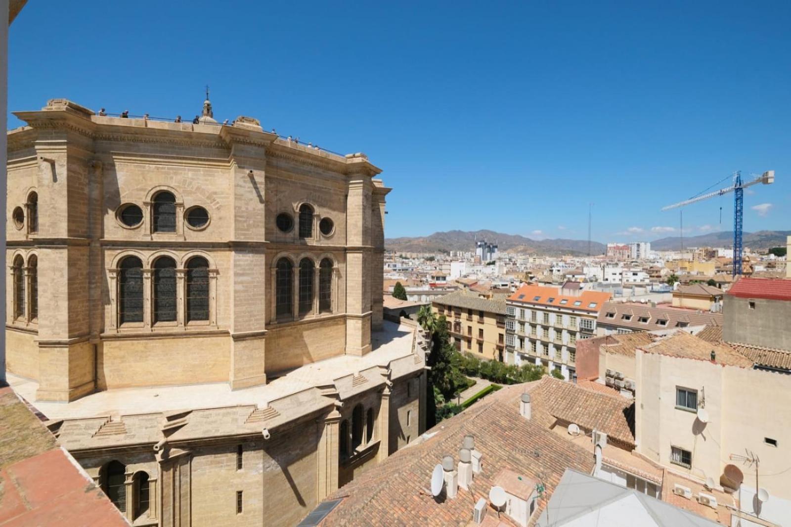 Apartamento con parking junto a Catedral Centro de Málaga Estreno! Esterno foto